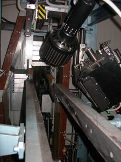 Оборудование ультрафиолетового освещения УМПК-2 – изображение изнутри поста контроля