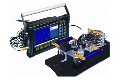 Сканер для контроля продольных швов листовых конструкций