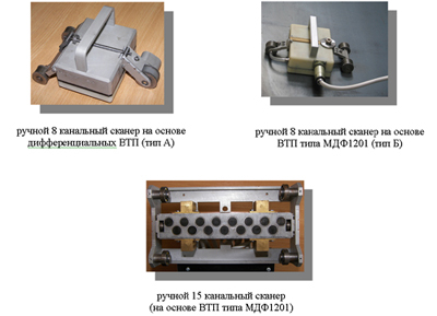Ручной 8-канальный сканер на основе дифференциальных ВТП