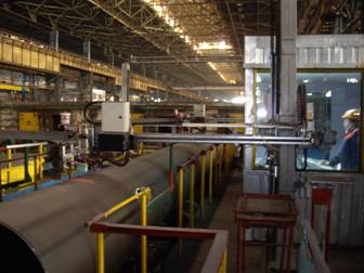 Система автоматизированного контроля продольного сварного шва. «САУЗК «Унискан-ЛуЧ» ПШ-10»