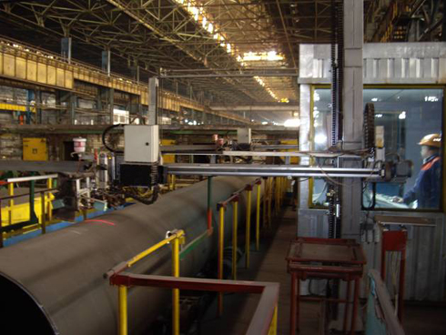 АC ультразвукового контроля продольных сварных швов труб среднего и большого диаметра САУЗК «УНИСКАН-ЛуЧ ПШ -10» Система ультразвукового контроля продольных сварных швов труб среднего и большого диаметра САУЗК «УНИСКАН-ЛуЧ ПШ -10»